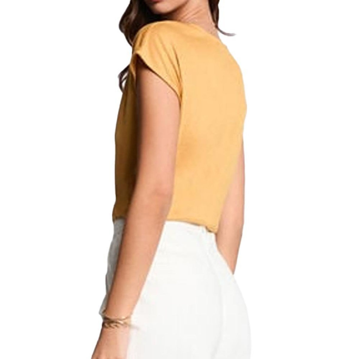 MORGAN T-shirt Jaune Femme Morgan Fantaisie 241 DAGA
