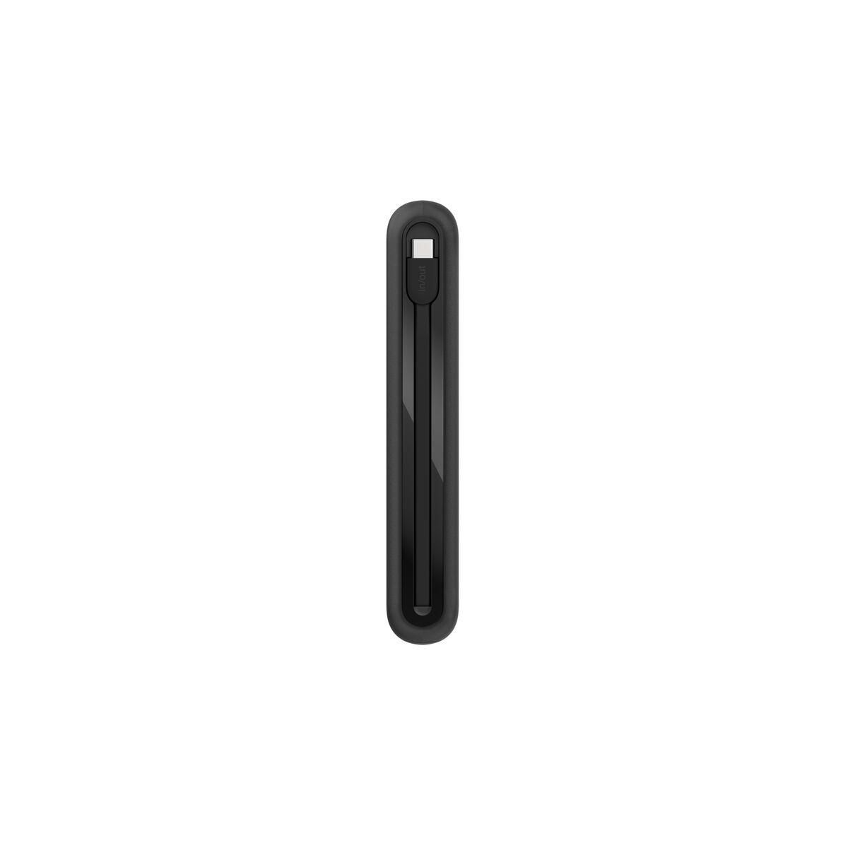 Belkin Batterie externe 20000 mAh avec cable USB-C intégre noir