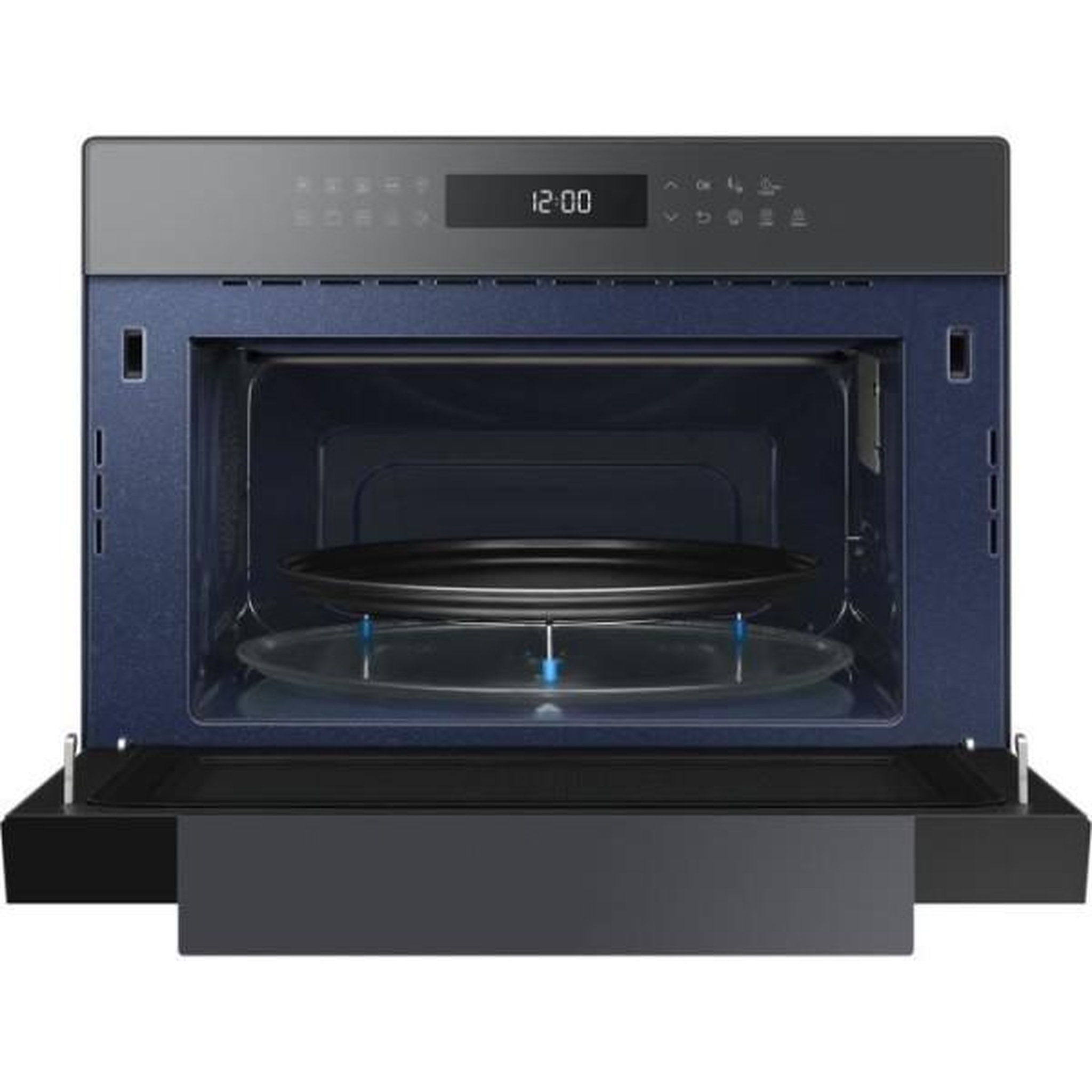 Voir la diapositive 4 : Samsung Micro-ondes Combiné 35L - SAMSUNG - MC35R8088CC - Charbon - 52,8 x 40,4 x 48,1 cm - Fonction Air Fry™