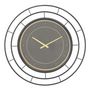 Voir la diapositive 1 : Paris Prix Horloge Murale en Verre  Fashion  70cm Noir
