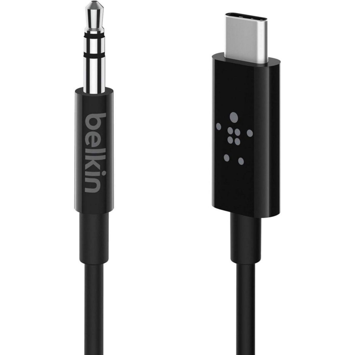Belkin Câble Jack 3.5mm Rockstar + Connecteur USB-C