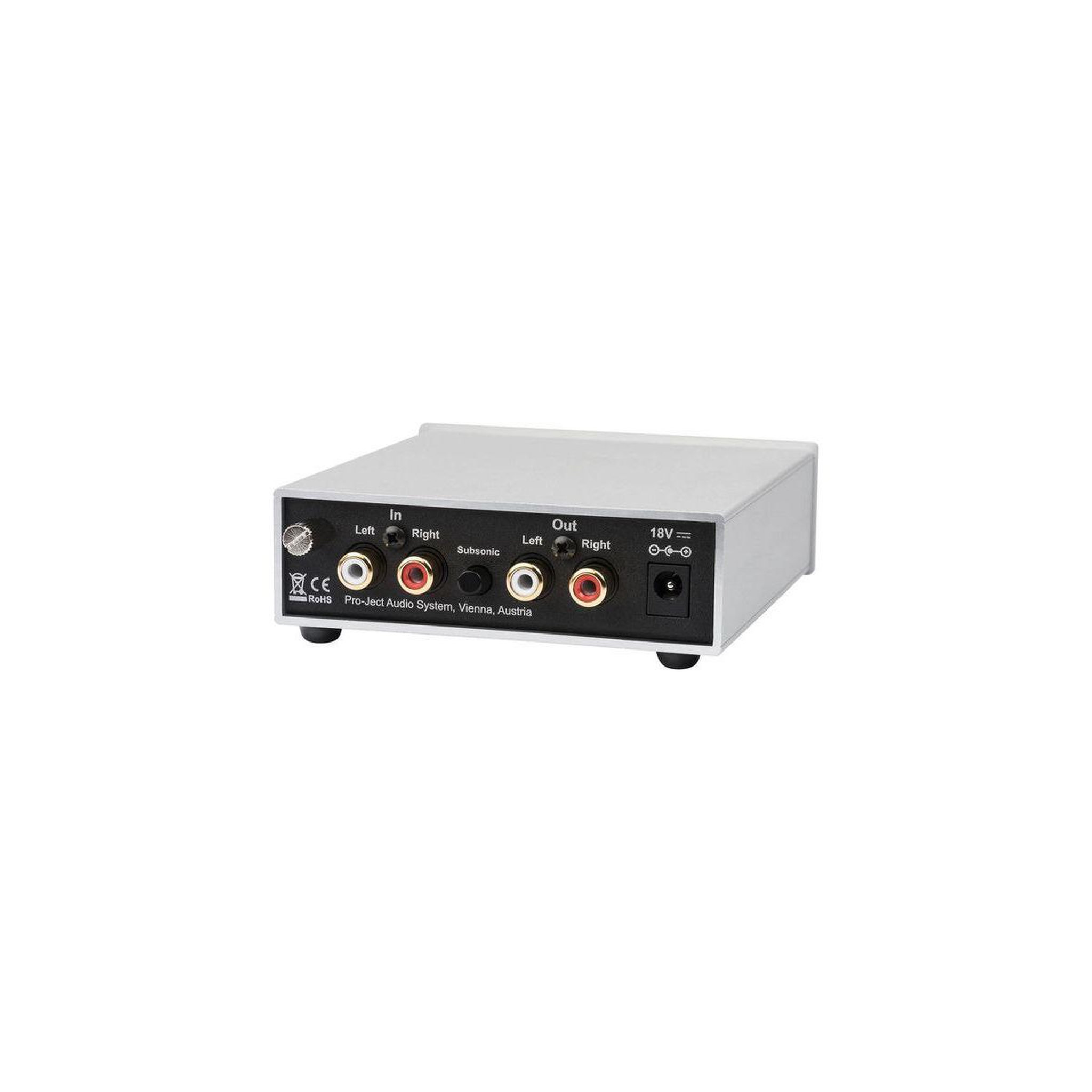 Voir la diapositive 2 : pro-ject Préampli phono Phono Box S2 noir