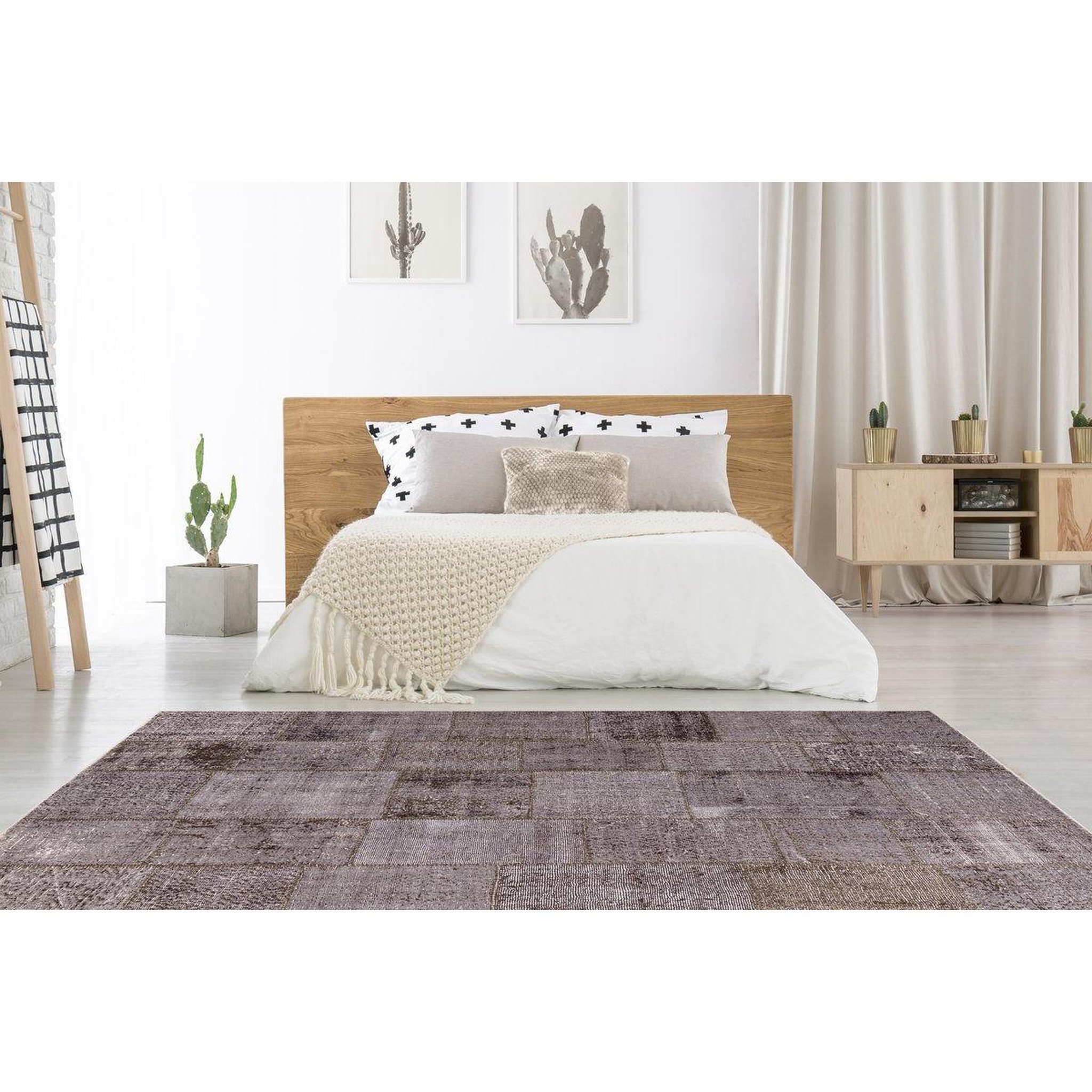 Voir la diapositive 5 : Paris Prix Tapis tissé à la main  piedmont  anthracite
