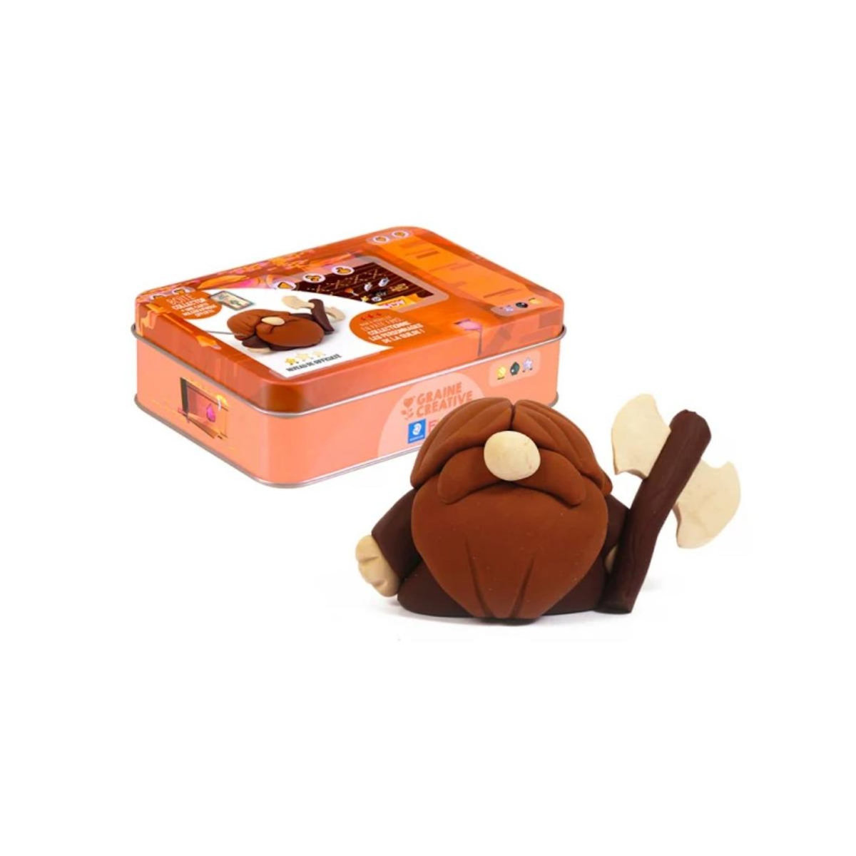 Graine créative Boite Metal Fimo Fantastique Nain