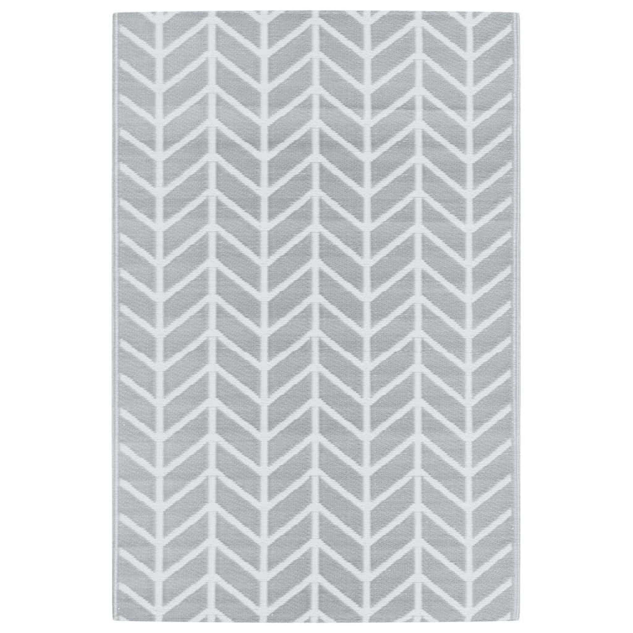 Voir la diapositive 2 : VIDAXL Tapis d'exterieur ARAKIL Gris 120x180 cm PP