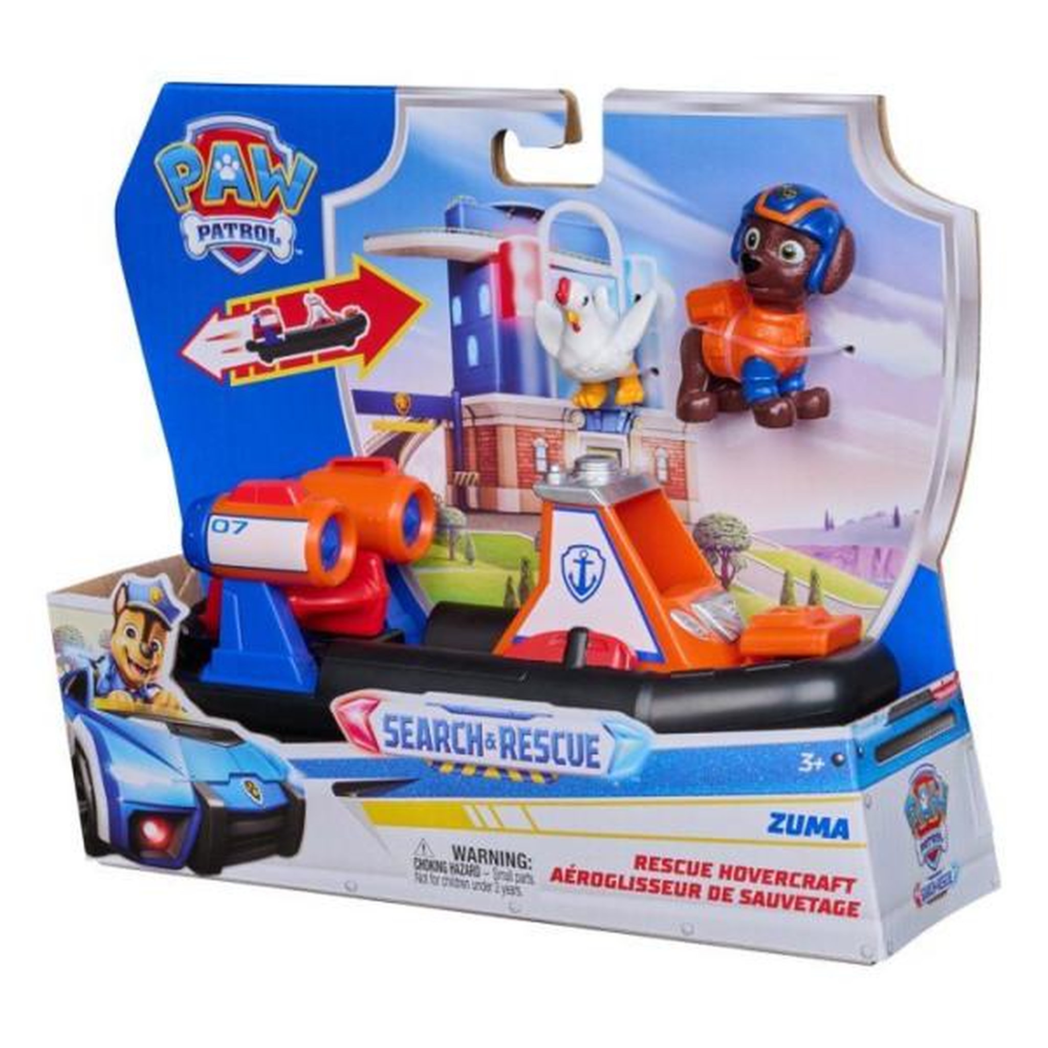 SPIN MASTER Véhicule et figurine - Zuma - Search & Rescue - La Pat'Patrouille
