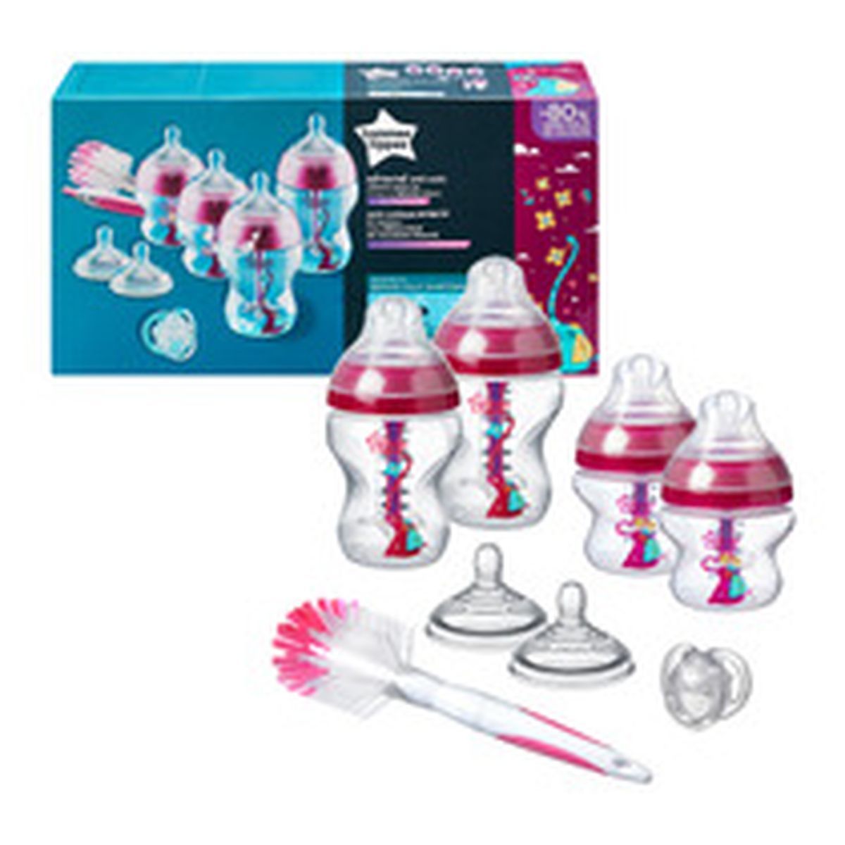 TOMMEE TIPPEE Kit naissance rose AAC