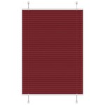 VIDAXL Store plisse rouge bordeaux 95x150 cm largeur du tissu 94,4 cm