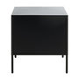 Voir la diapositive 3 : Paris Prix Table de Chevet 1 Tiroir  Boston  50cm Noir