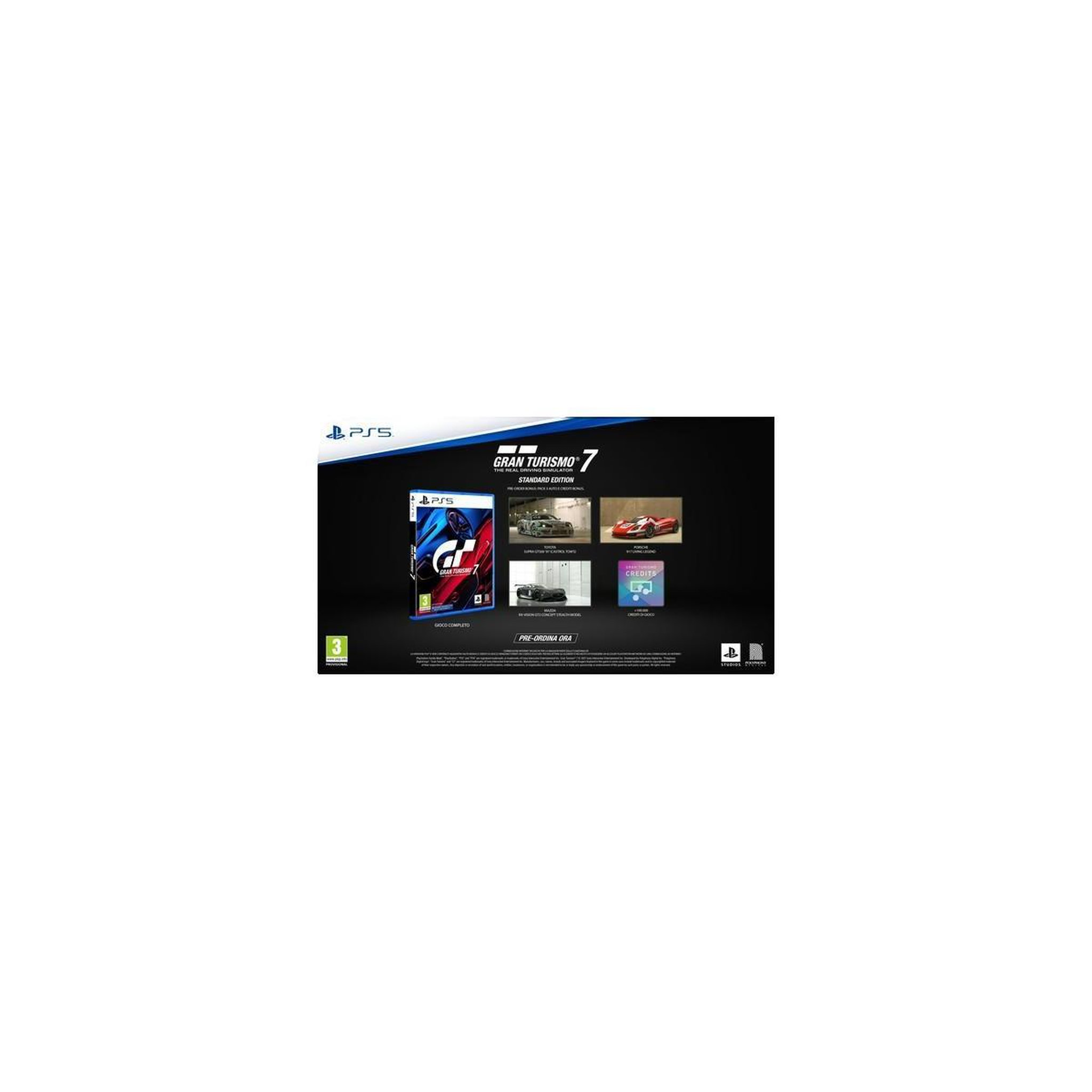 Voir la diapositive 3 : SONY Jeu vidéo Sony Gran Turismo 7