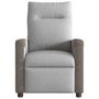 Voir la diapositive 3 : VIDAXL Fauteuil de massage inclinable gris nuage tissu
