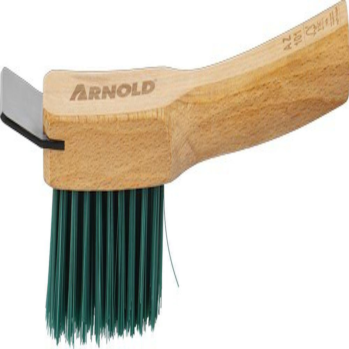 ARNOLD Brosse de nettoyage avec racloir pratique pour matériel de jardinage