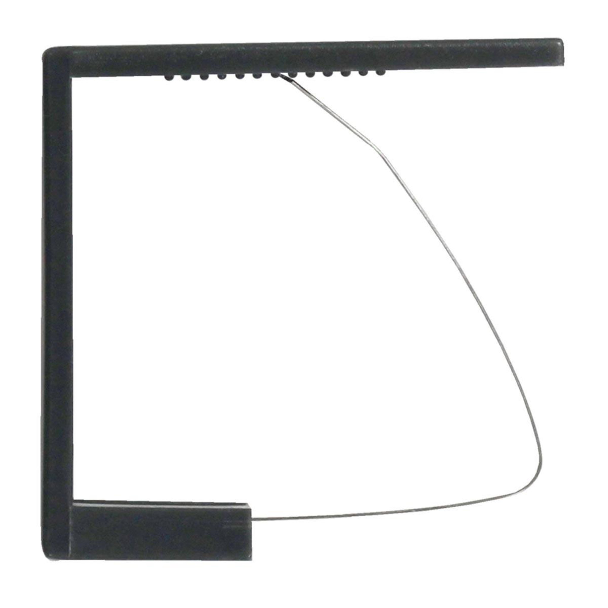 Voir la diapositive 2 : Douceur d'Intérieur Lot de 4 pinces nappe  thad  4cm anthracite