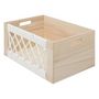 Voir la diapositive 2 : Paris Prix Lot de 3 Cagettes Macramés  Australie  36cm Beige