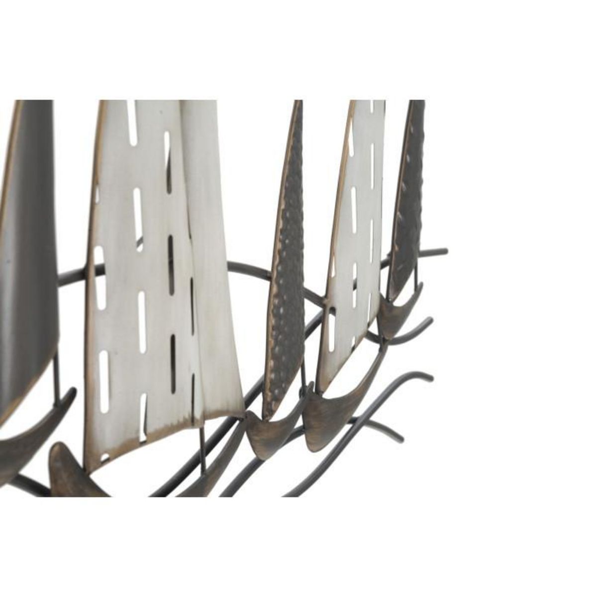 Paris Prix Décoration Murale en Métal  Regata  100cm Multicolore