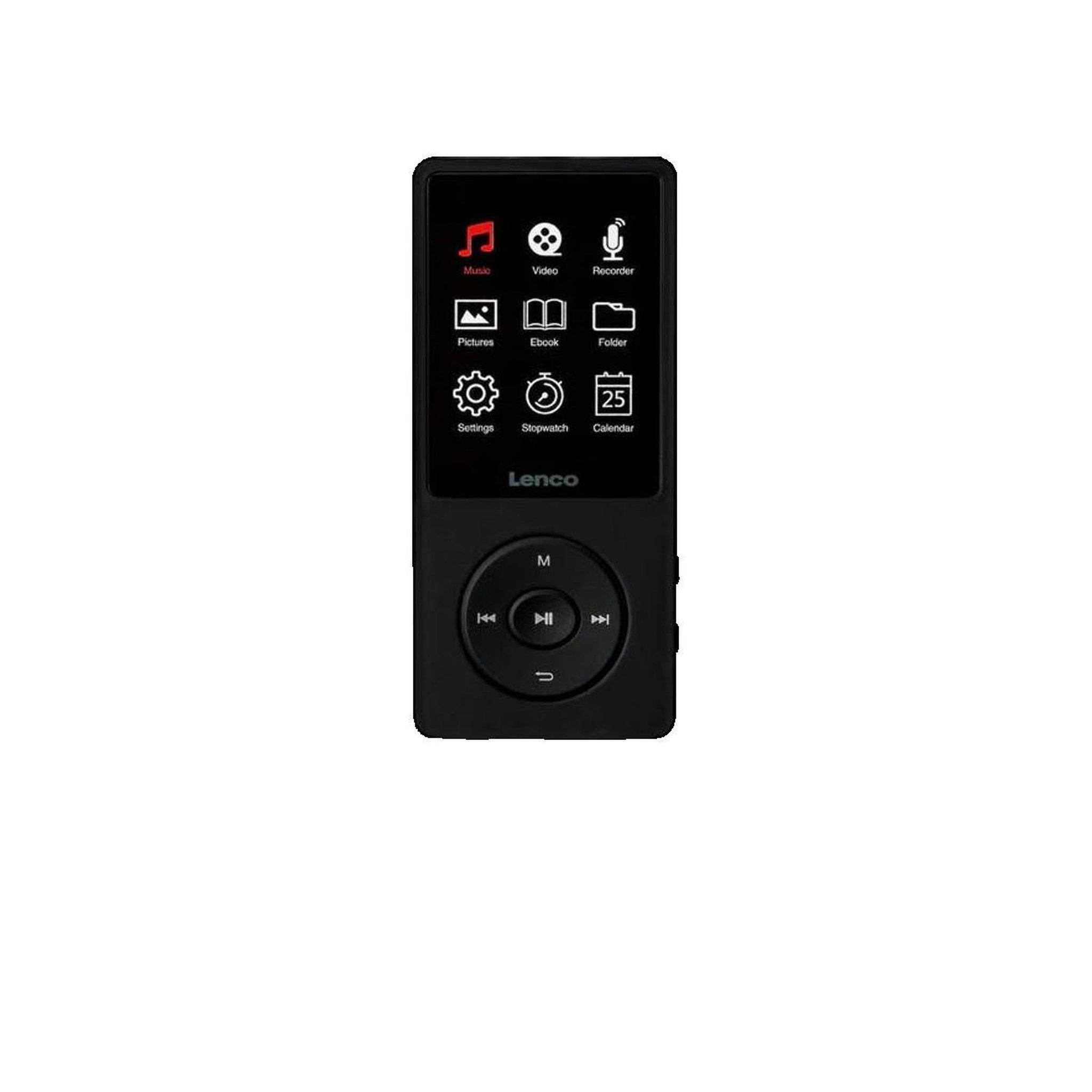 Voir la diapositive 3 : Lenco Lecteur MP3/MP4 Lenco Xemio-669BK, écran TFT LCD 2,4 pouces