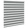 Voir la diapositive 4 : VIDAXL Store zebre gris fonce largeur du tissu 135,9 cm polyester