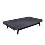 Voir la diapositive 4 : Paris Prix Canapé Convertible en Velours  Bodil  180cm Gris Foncé