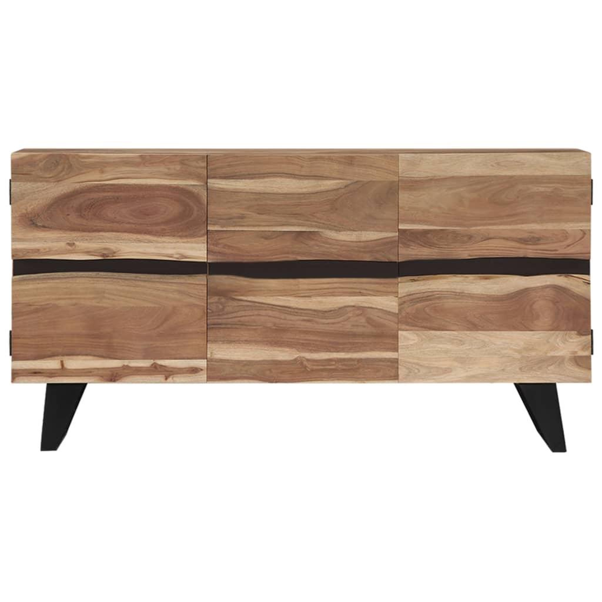 Voir la diapositive 2 : VIDAXL Buffet 150x40x79 cm Bois d'acacia massif
