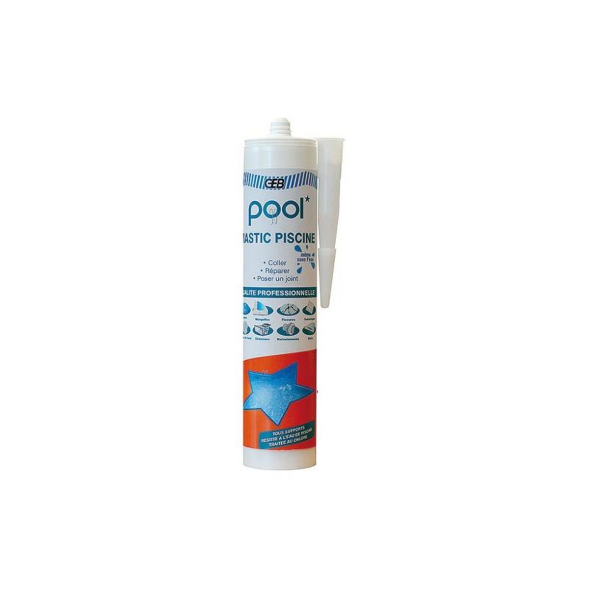 Geb POOL MASTIC PISCINE PRO CART.290ML GEB - 590910
