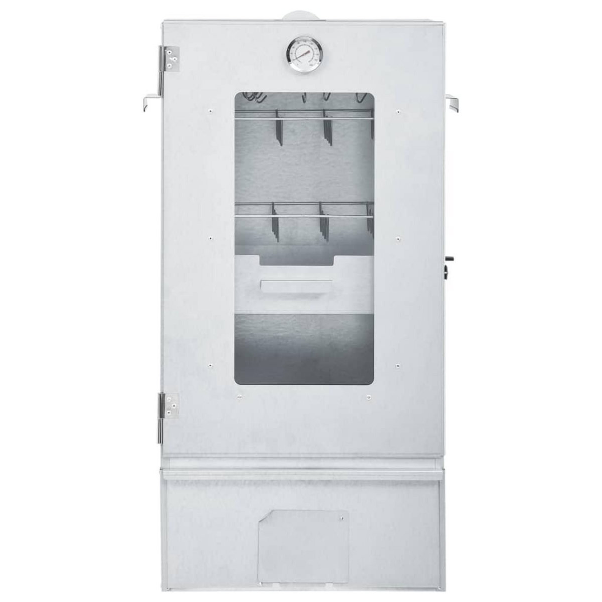 VIDAXL Fumoir a four a BBQ generateur de fumee froide acier galvanise