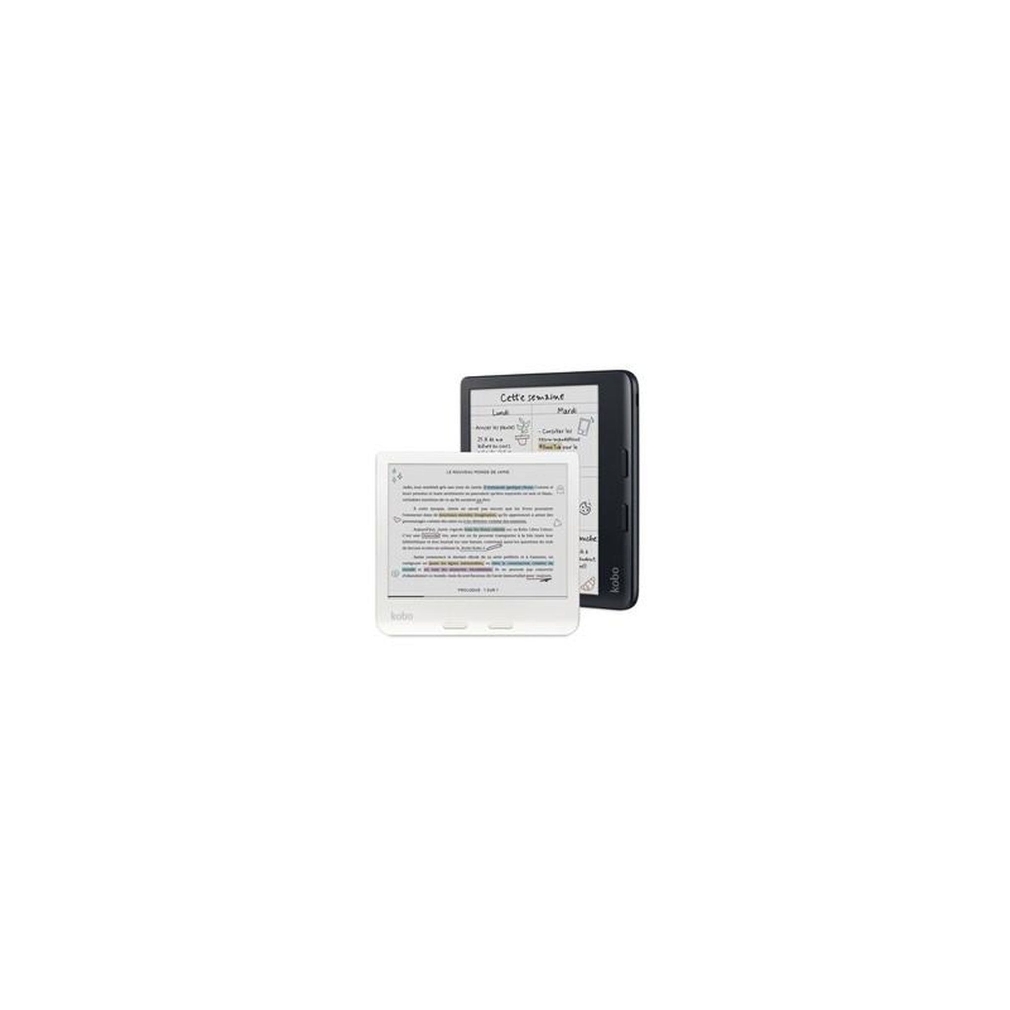 Voir la diapositive 5 : kobo Liseuse eBook Kobo Liseuse numerique Kobo by Fnac Libra Colour 7 32 Go Blanc