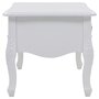 VIDAXL Table basse 100 x 50 x 46 cm Blanc