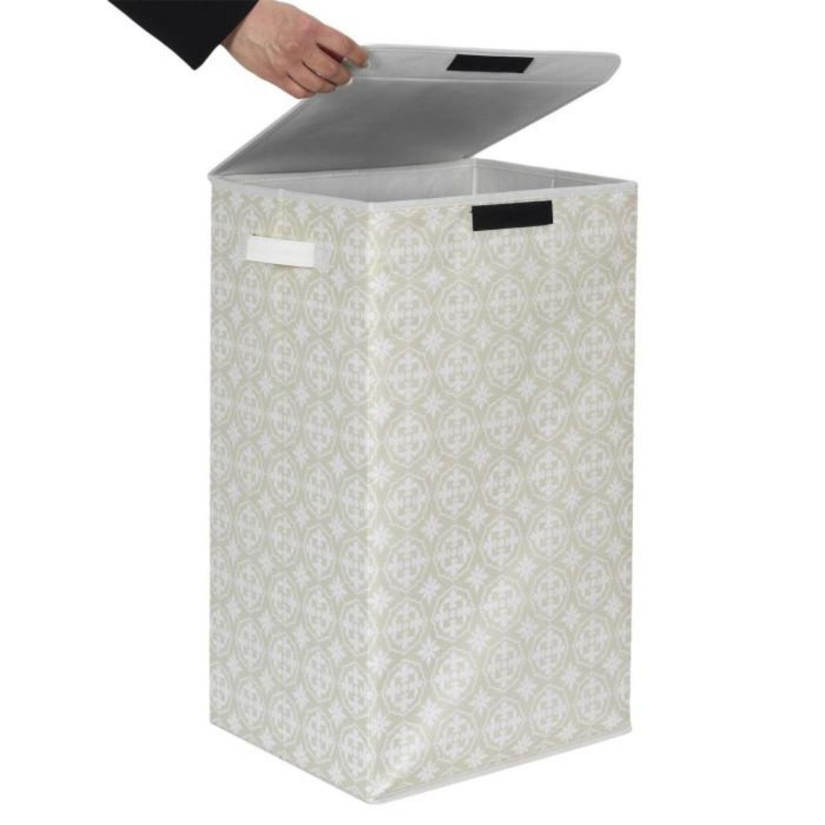 Paris Prix Panier à Linge  Ma Petite Buanderie  60cm Beige