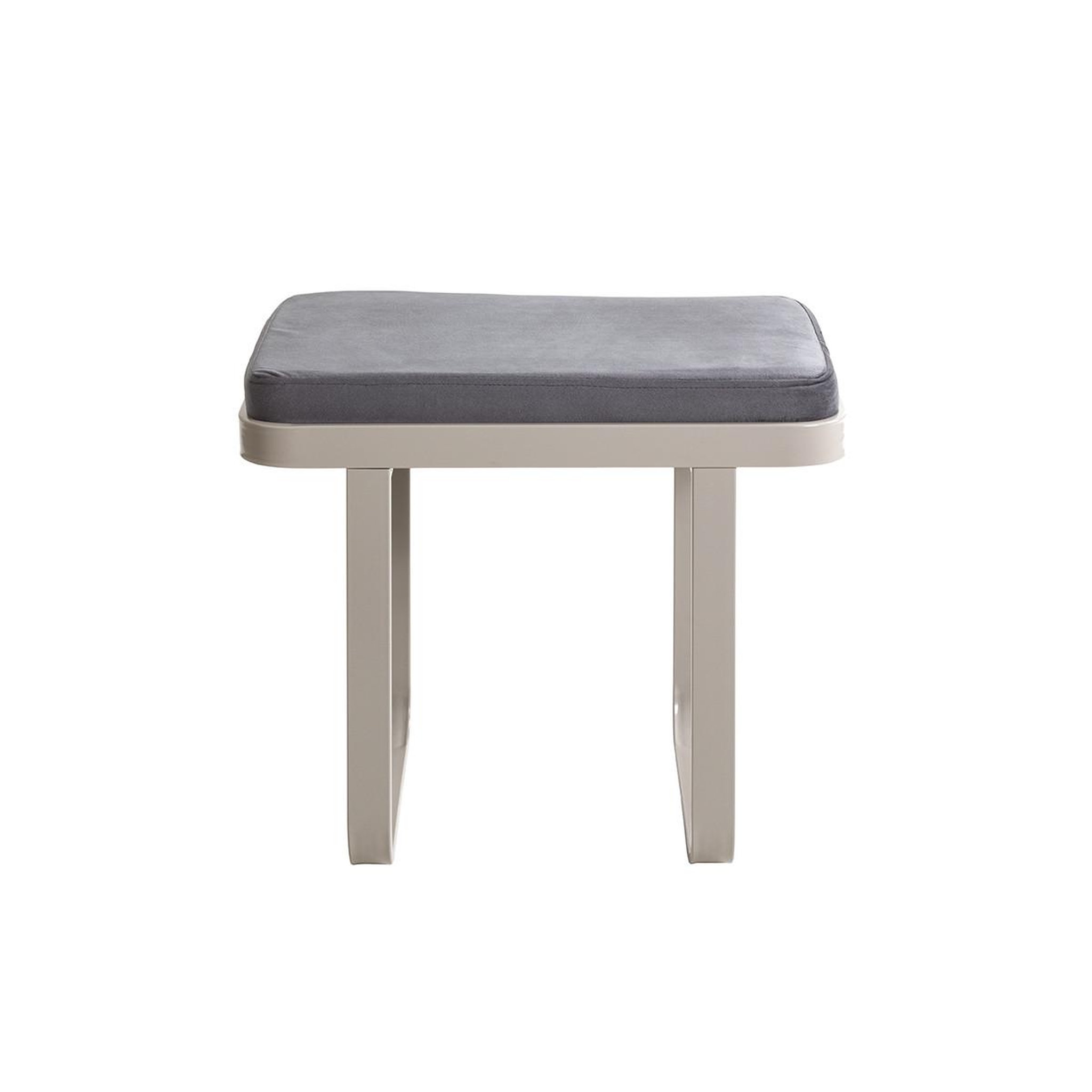 Voir la diapositive 2 : Paris Prix Banc design 1 place  dario  56cm anthracite