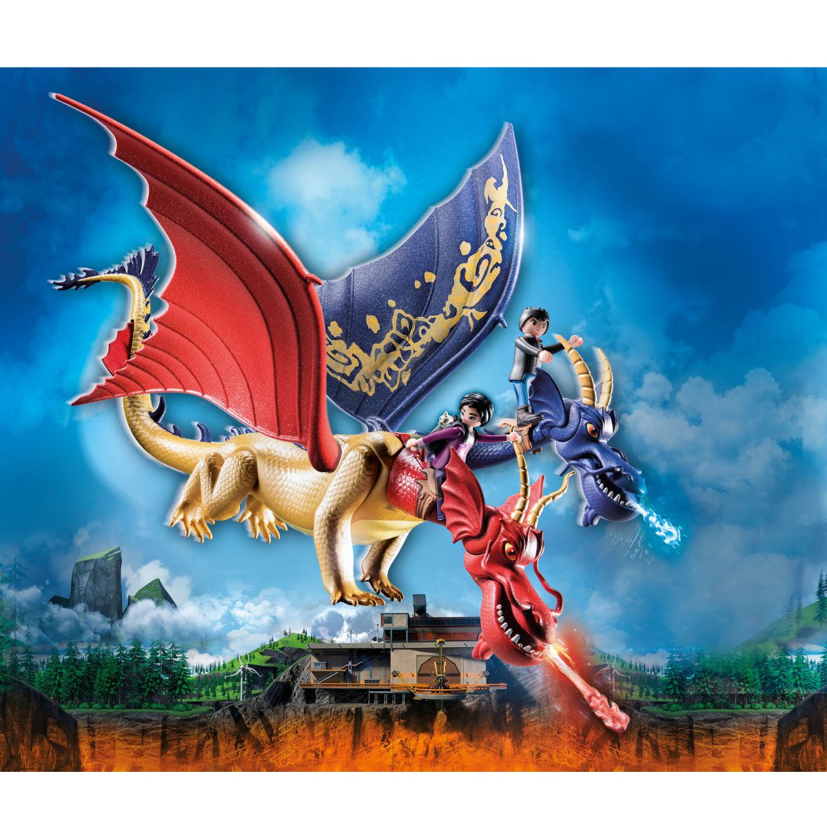 PLAYMOBIL 71080 - Dragons Nine Realms WuWei & Jun