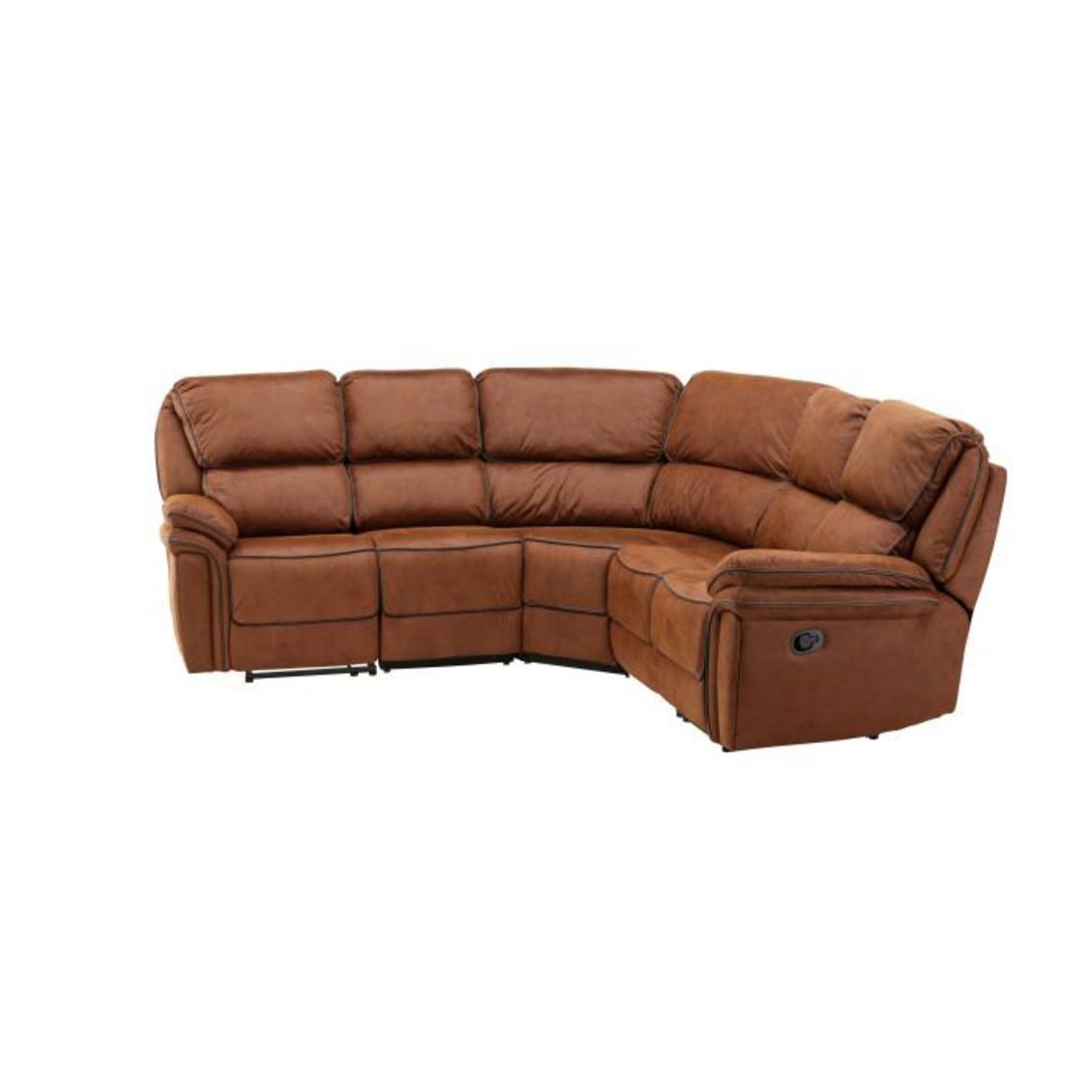 Paris Prix Canapé d'Angle de Relaxation  Saranda  169cm Marron