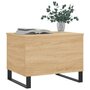 Voir la diapositive 4 : VIDAXL Table basse Chene sonoma 60x44,5x45 cm Bois d'ingenierie