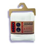 DODO Protège matelas imperméable en coton recyclé . Coloris disponibles : Blanc