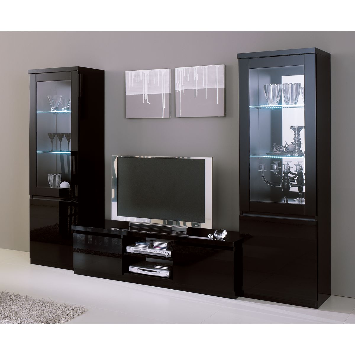 Vitrine 2 portes L58cm GENOVA