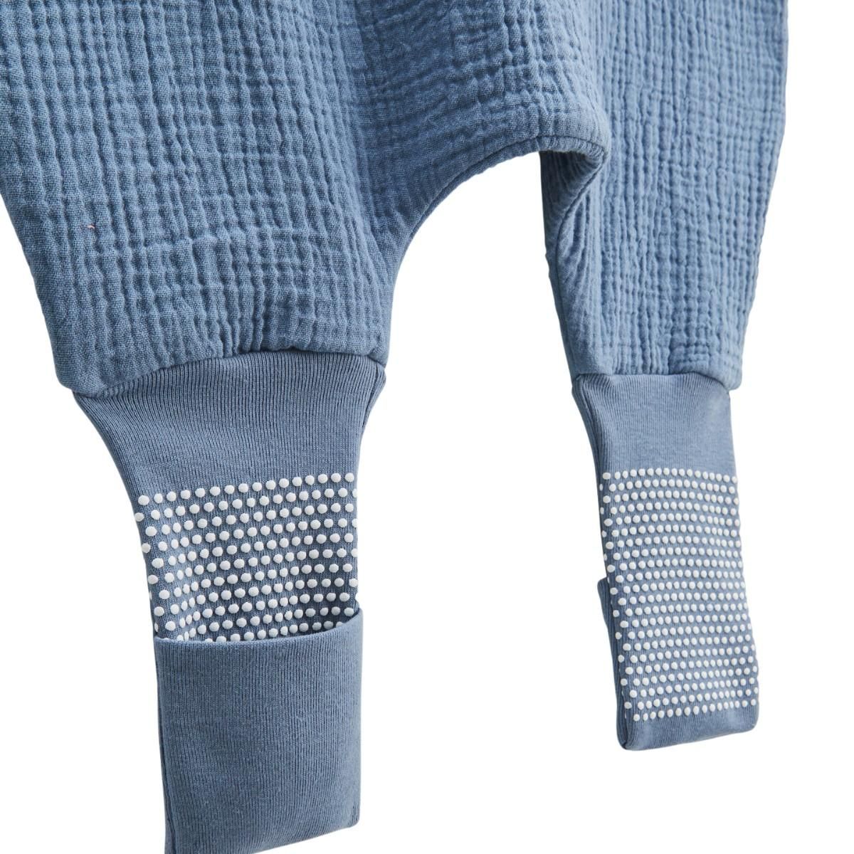 Petit Béguin Turbulette d'été en gaze de coton avec pieds retroussables Bello