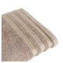 Voir la diapositive 2 : ACTUEL Drap de bain uni en coton liteau lurex 500 g/m²