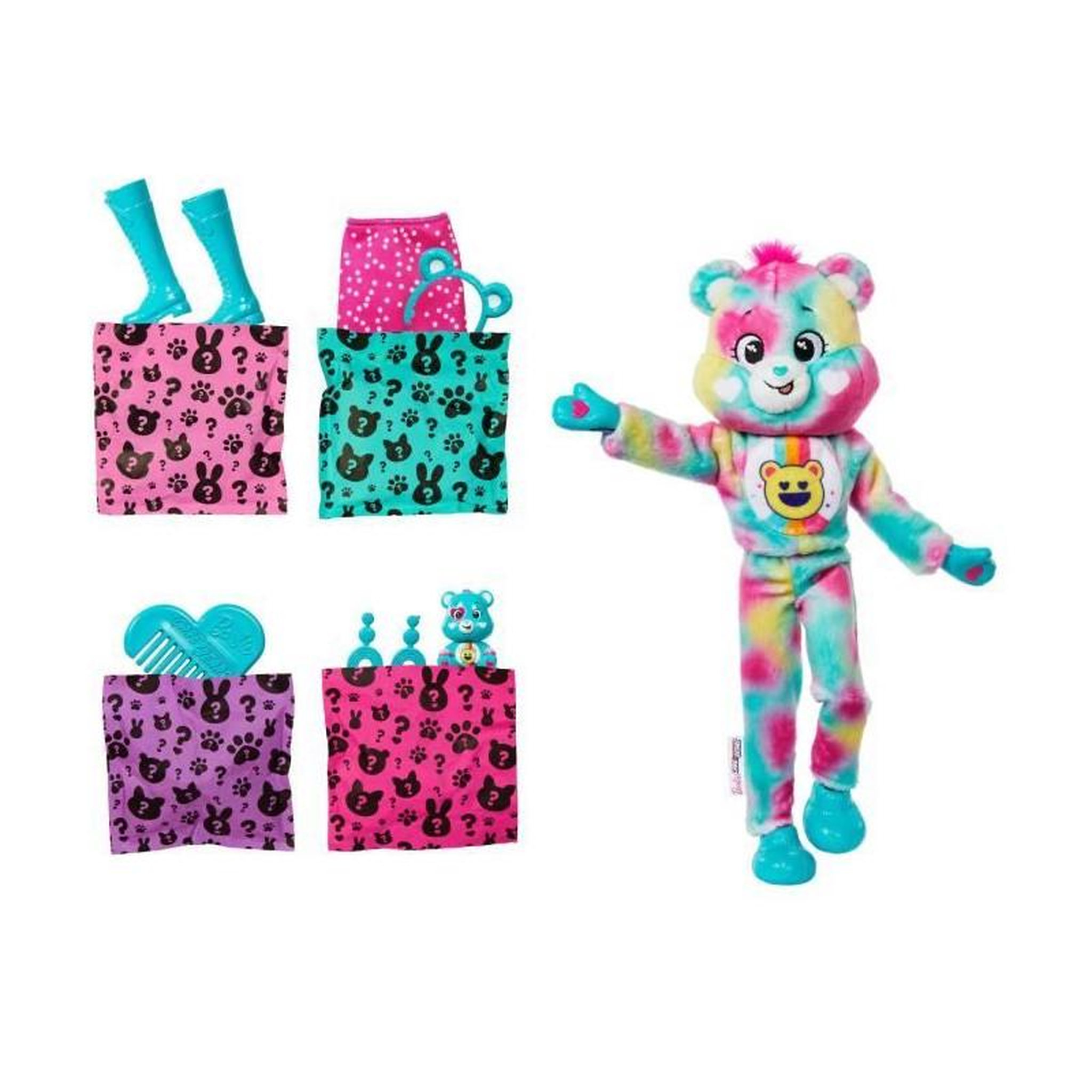 BARBIE Barbie - Poupée Barbie Cutie Reveal Bisounours - Avec 10 surprises - Barbie - JFV62