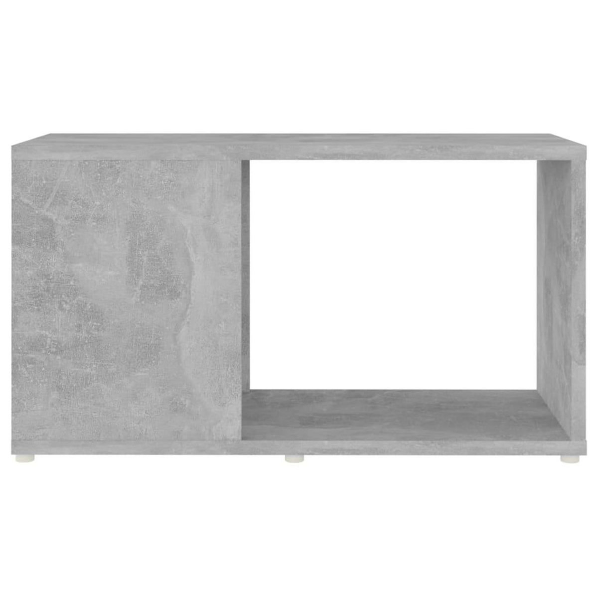 VIDAXL Meuble TV Gris beton 60x24x32 cm Bois d'ingenierie