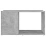 Voir la diapositive 5 : VIDAXL Meuble TV Gris beton 60x24x32 cm Bois d'ingenierie