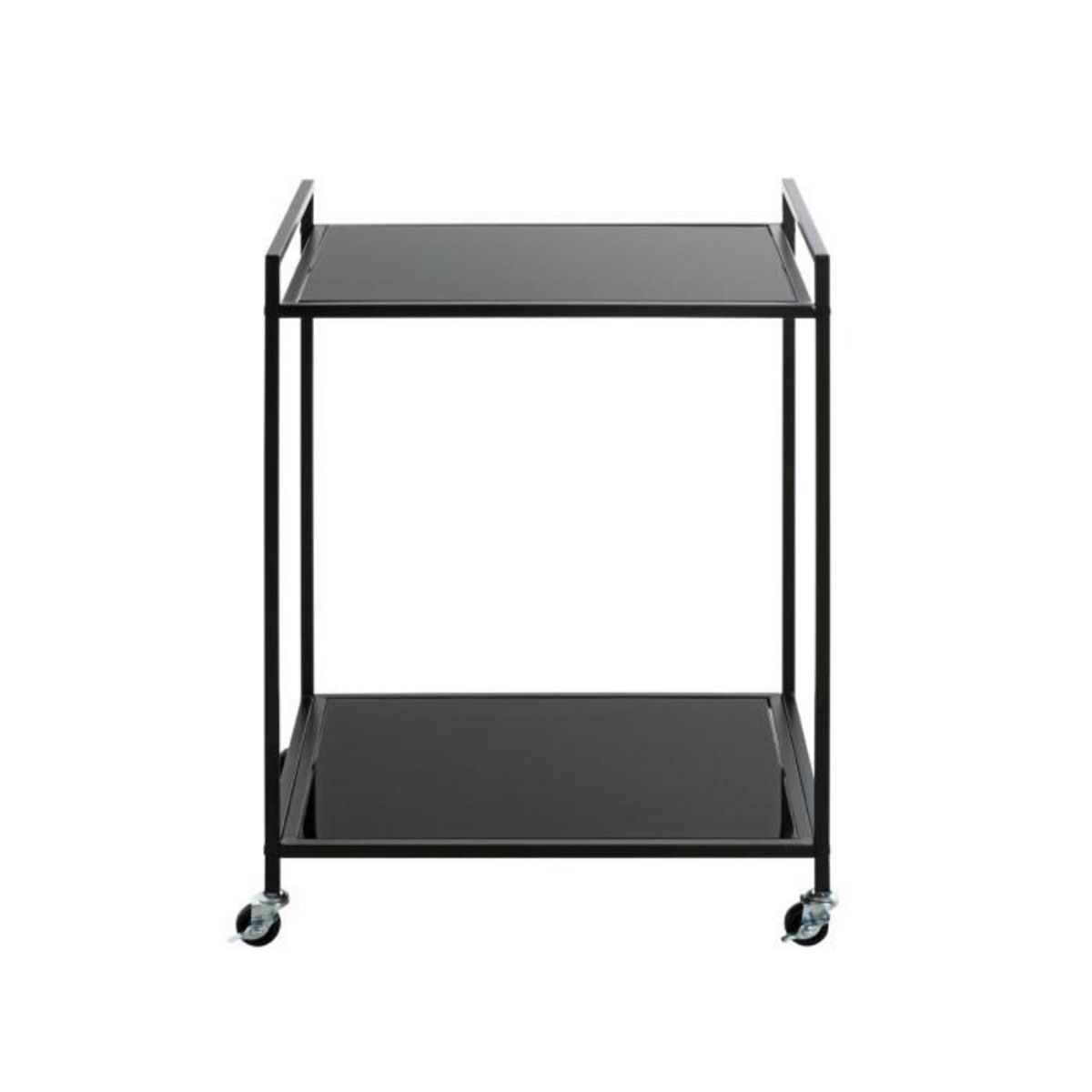 Paris Prix Desserte de Cuisine Design  Monano  69cm Noir