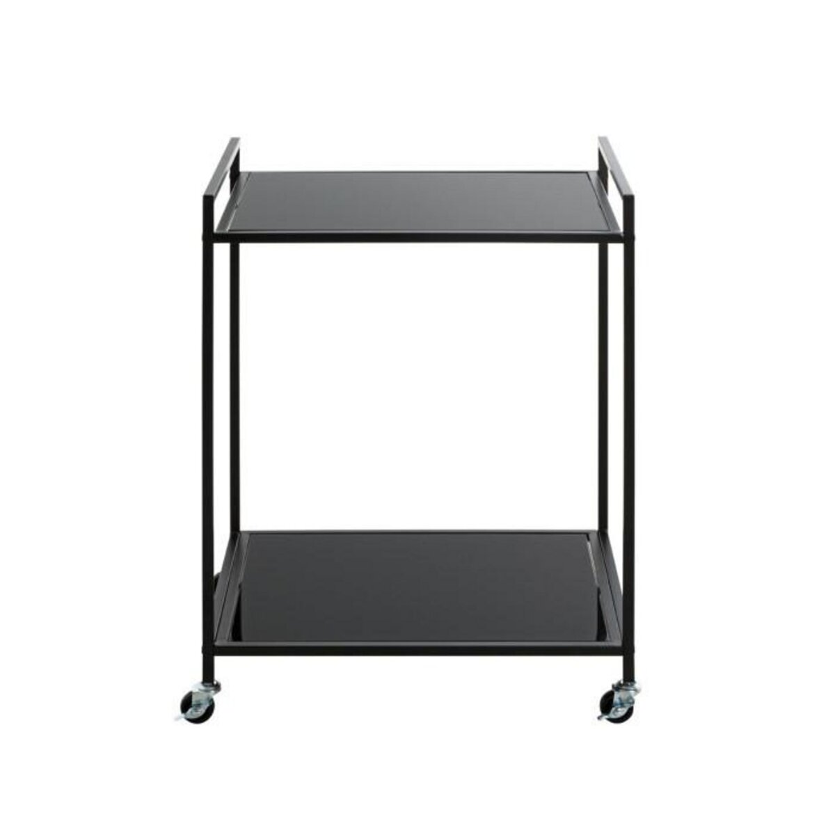 Paris Prix Desserte de Cuisine Design  Monano  69cm Noir