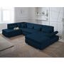 Voir la diapositive 2 : LISA DESIGN Vermont - canapé panoramique d'angle gauche - 7 places - xxl