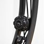 Voir la diapositive 5 : HOMCOM Vélo d'appartement pliable selle réglable dossier guidon ergonomique écran LCD multifonction bandes résistance acier gris noir