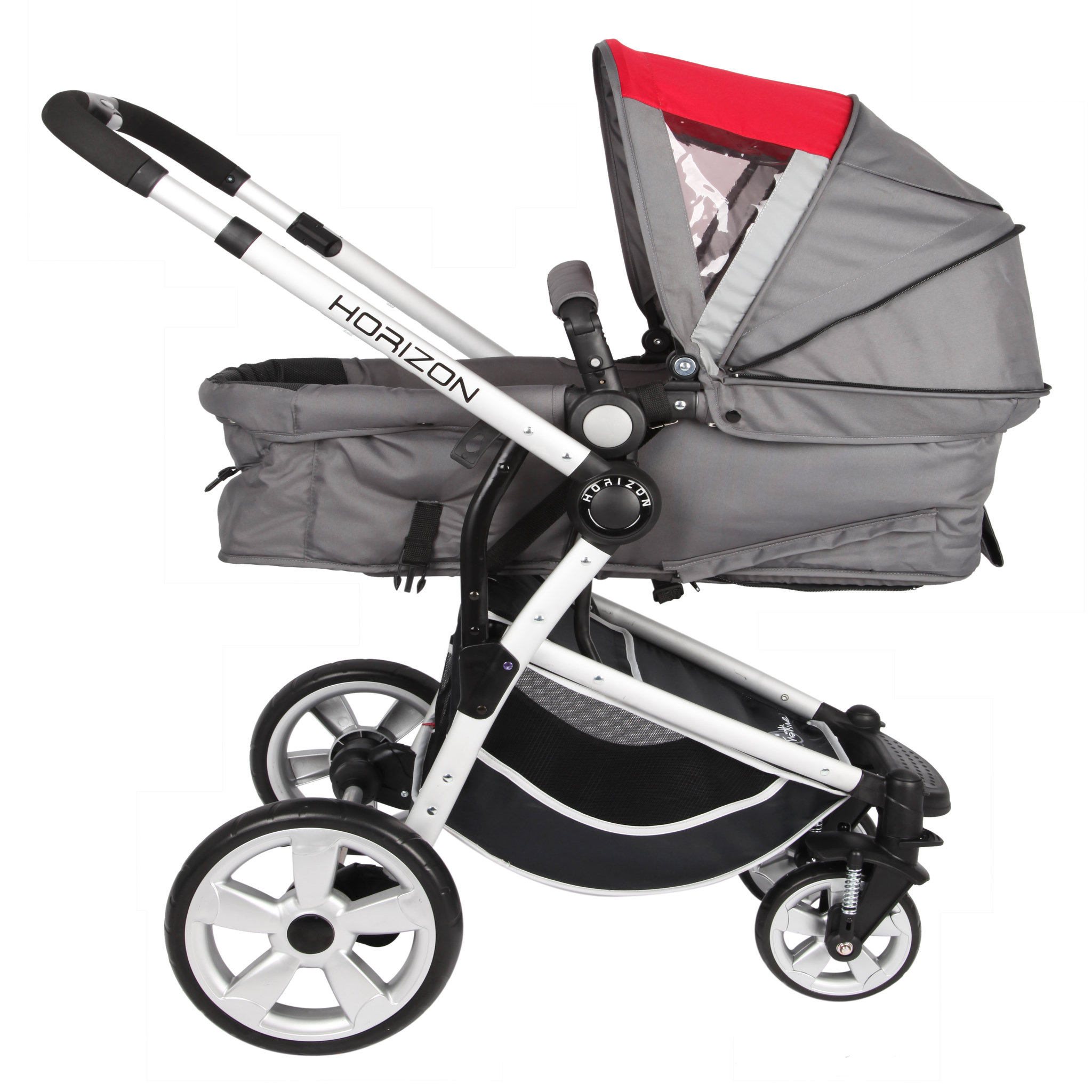 Voir la diapositive 3 : TROTTINE Poussette combiné duo 3 en 1 Horizon