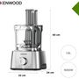 Voir la diapositive 4 : KENWOOD Robot multifonction FDP65.820SI Multipro Express