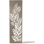 Habitat et Jardin Panneau décoratif -   Athea   - Lot de 4 - 0.60 x 1.50 m - Taupe