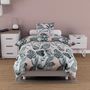 Voir la diapositive 1 : SOLEIL D'OCRE Parure housse de couette coton 57 fils TROPIC, par Soleil d'ocre