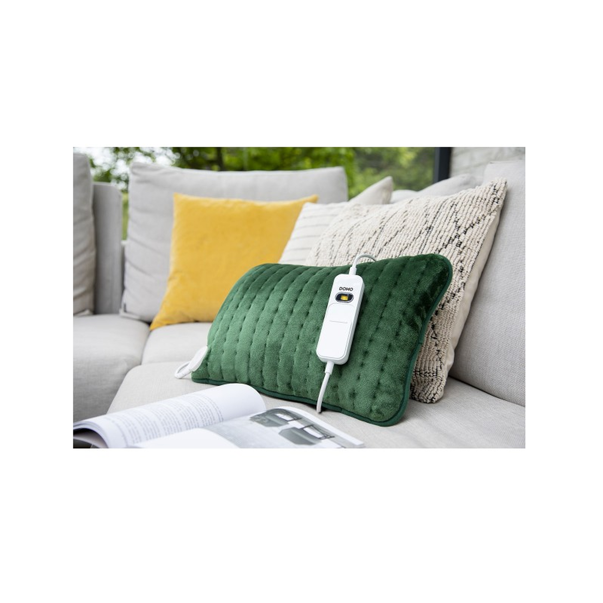 Voir la diapositive 6 : Domo Coussin chauffante 1 place 30 x 40 cm 100w - do638k