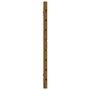 Voir la diapositive 5 : VIDAXL Tete de lit murale Marron miel 126x3x63 cm Bois massif de pin