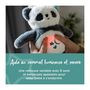 Voir la diapositive 2 : TOMMEE TIPPEE TOMME TIPPEE, Peluche veilleuse de luxe avec CrySensor, 6 sons apaisants, USB, lavable en machine, Pippo le Panda